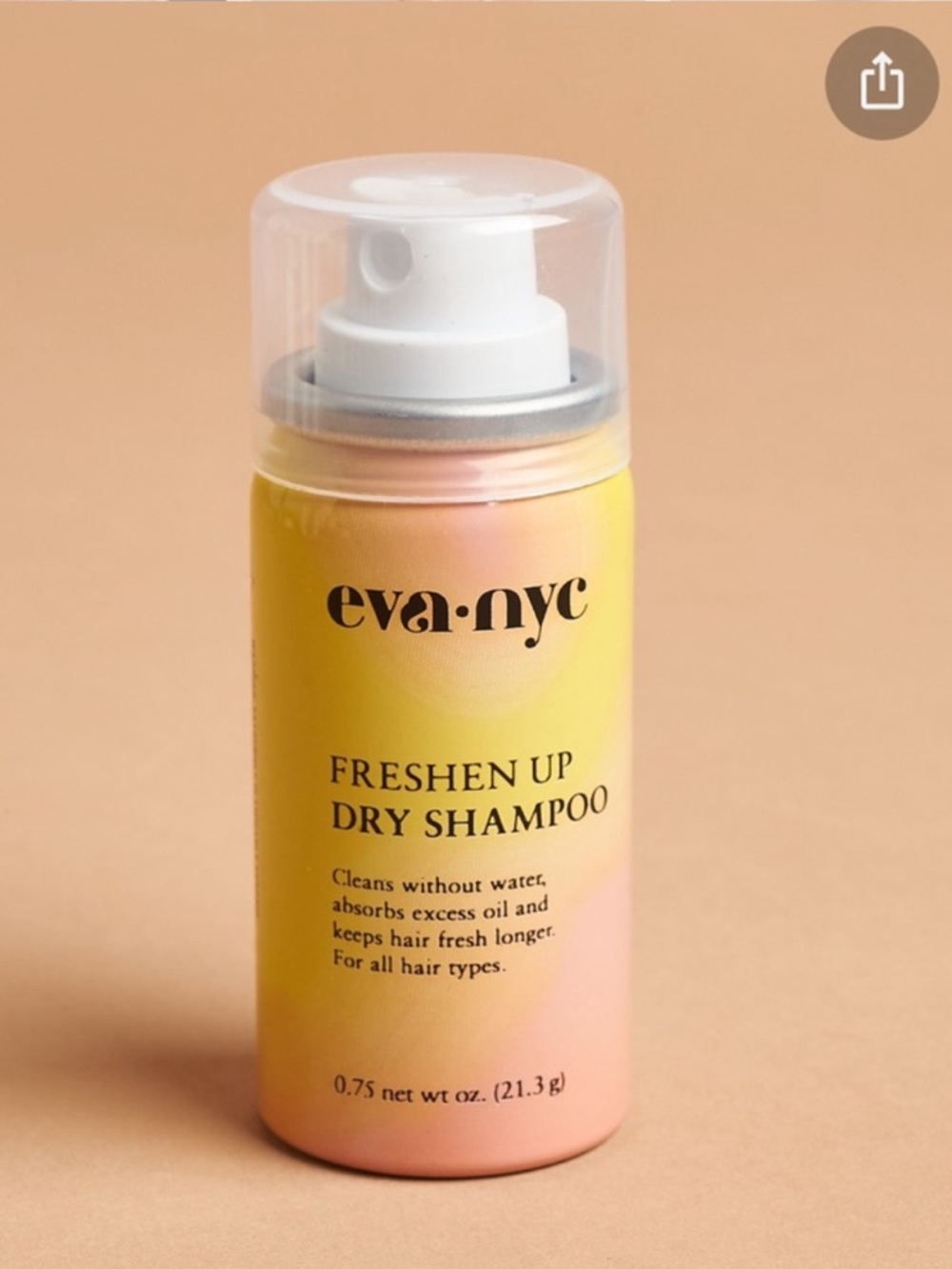 EVA NYC Freshen Up Dry Shampoo Set Travel Purse Fun Size 0.75oz NIP